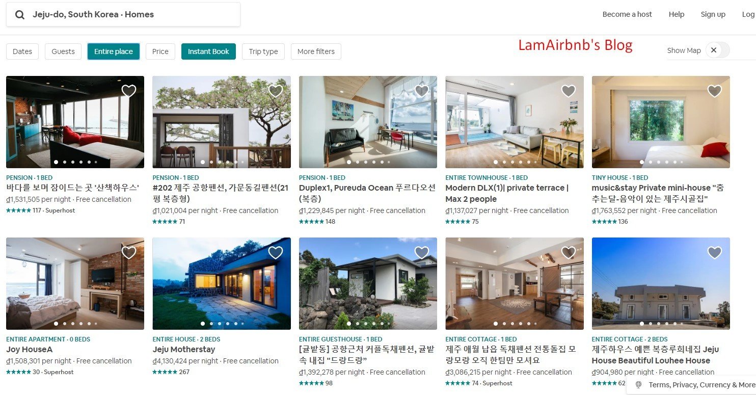 Qua Airbnb, bạn có thể tìm được những địa chỉ lưu trú hấp dẫn với mức giá rẻ hơn so với ở khách sạn, nhà nghỉ trên các kênh khác như Booking/Agoda