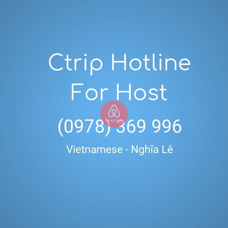 Ctrip Hotline cho Việt Nam